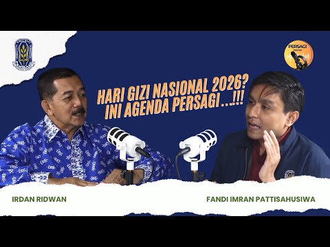 Hari Gizi Nasional 2026?? Ini Agenda PERSAGI Provinsi Kalimantan Utara!!! | PERSAGI Provinsi Kalimantan Utara PODCAST Eps. 16